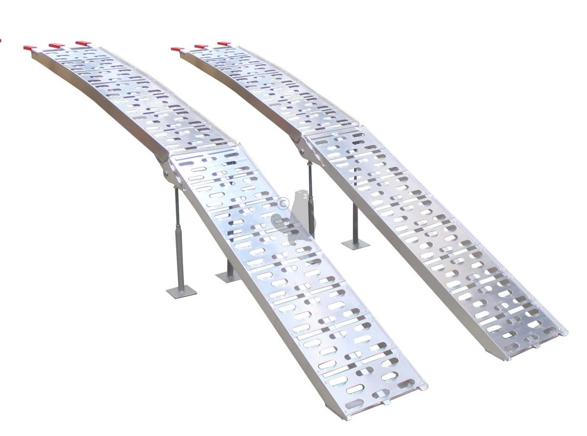 Rampes pliables 1360 kg + 2 pied de sécurité