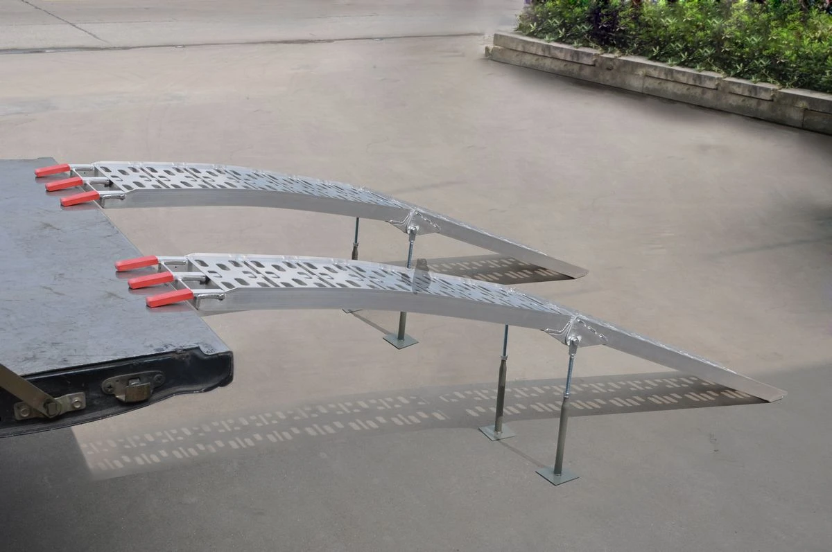 Rampes pliables 1360 kg + 2 pied de sécurité