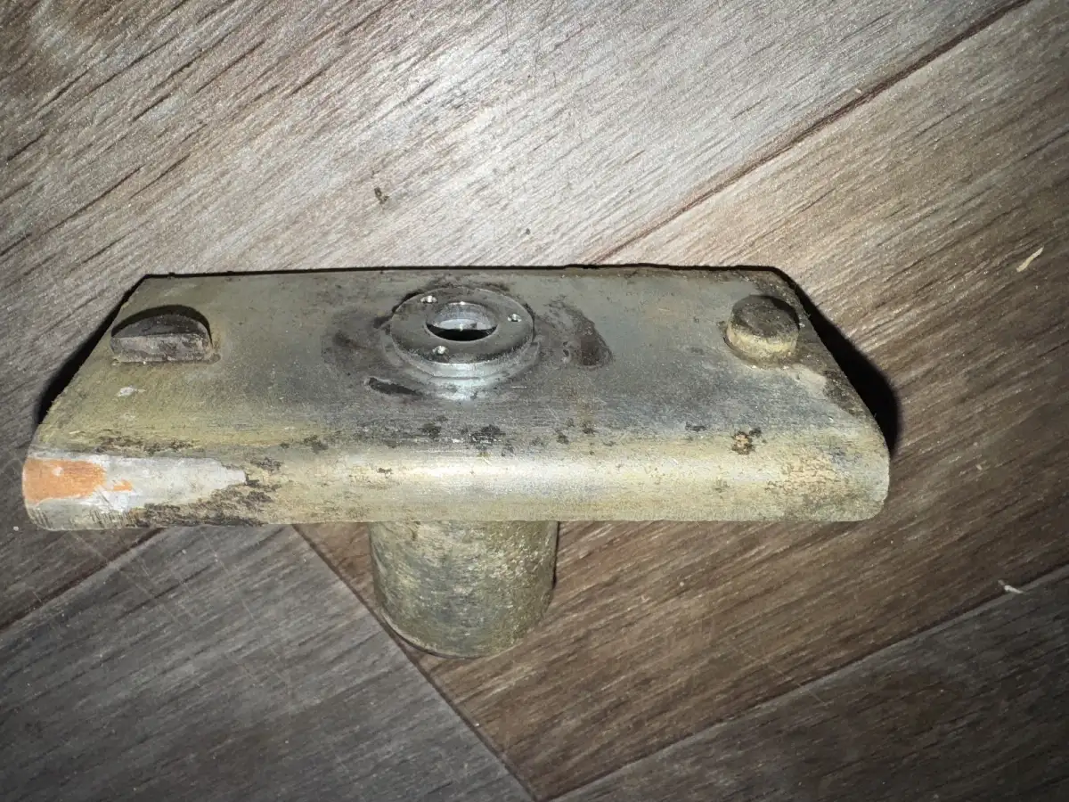 Moyeu + lame rond et demi-lune pour tondeuse 50cm