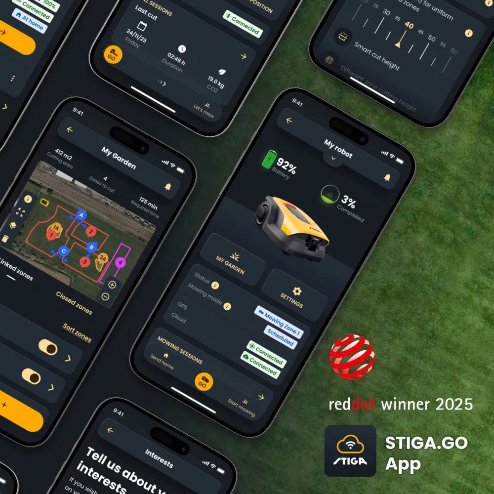 ROBOT DE TONTE STIGA A25V RTK ( sans fil )