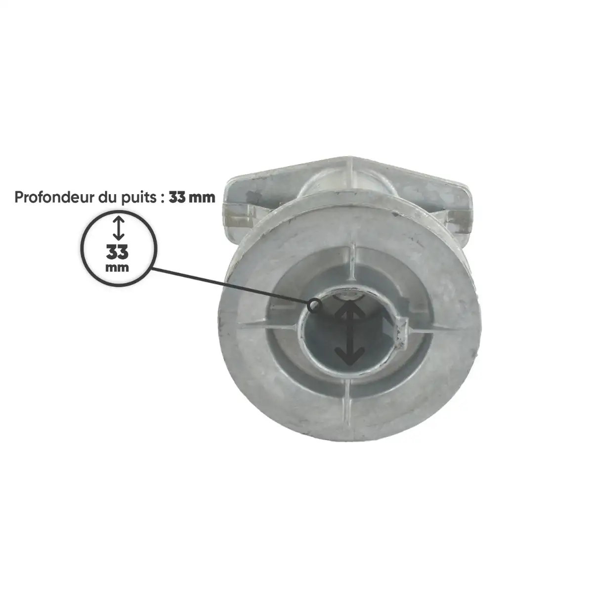 Support de lame Viking 61187025001 - 6118-702-5001 / 6109708